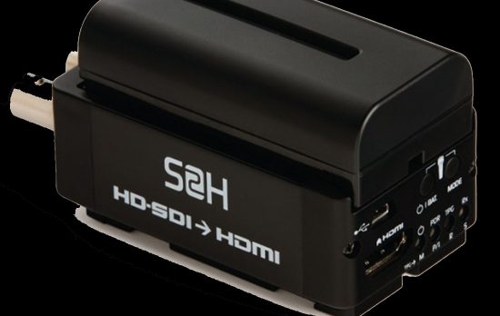 ATOMOS CONNECT S2H HD-SDI TO HDMI BATTERY POWERED CONVERTER RENTALj